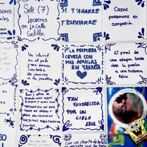 Tan favorecida por un cielo azul
